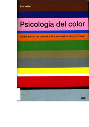 Heller Eva - Psicologia Del Color (Ilustrado)