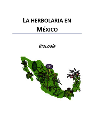 Herbolaria en México