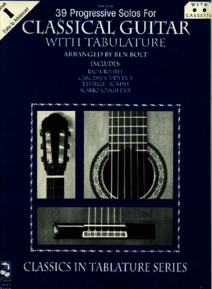 39 Progressive Solos for Classical Guitar - Book 1