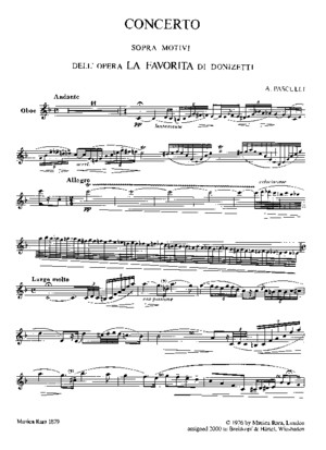 IMSLP131141-PMLP254934-Pasculli - Concerto on Themes From Donizetti s La Favorita Oboe and Piano