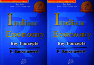 Indian Economy Key Concepts by K Sankarganesh