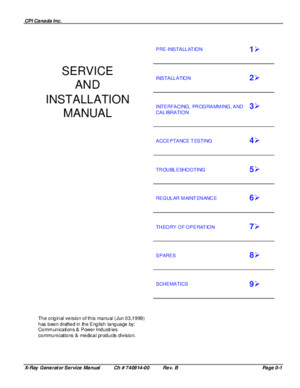 Indico 100L Service Manual - 740914