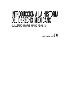 Introduccion a la historia del derecho mexicano