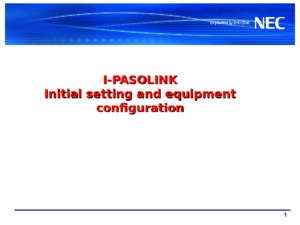 Ipaso Network Management