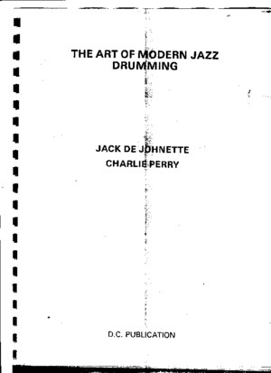 Jack Dejohnette and Charlie Perry Modern Jazz Drumming