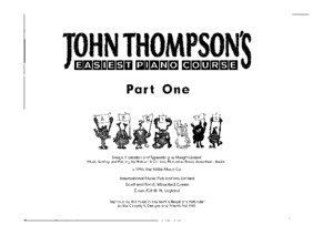 John Thompson - Easiest Piano Course Part 1[1]