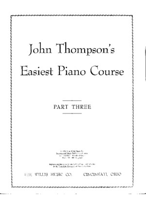 John Thompson - Easiest Piano Course Part 4
