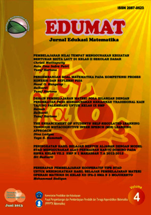 Jurnal Edumat Vol5 No9 2014