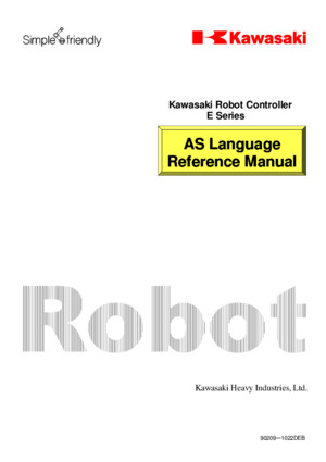 Kawasaki_AS Language Manual (E Series)