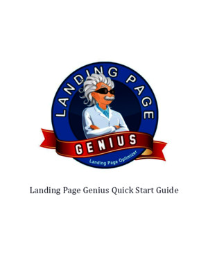 Landing Page Genius Quick Start Guide