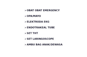 list Obat Obat Emergency