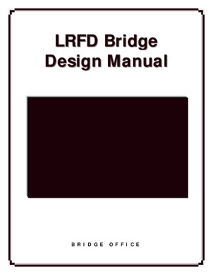 LRFD - Bridge Design Manual