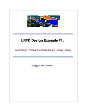 LRFD Design example Nº1 Prestressed prescast concrete beam bridge design (MATLAB)