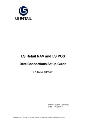 LS Retail NAV and LS POS Data Connections Setup Guide