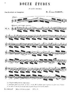 Luft - 24 Etudes for Oboe or Saxophone