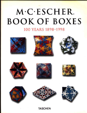M C Escher Book of Boxes - 100 Years 1898-1998