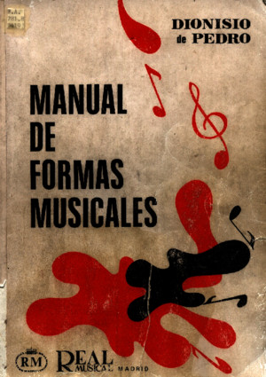 Manual de Formas Musicales Dionisio de Pedro