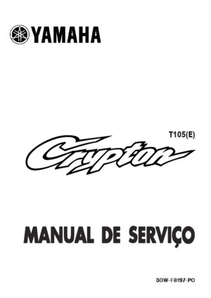 Manual de Taller de YAMAHA CRYPTON T105E