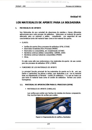 Manual Materiales Aporte Soldadura Procesos Soldaduras Tecsup