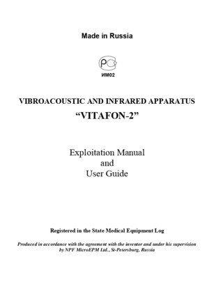 Manual Vitafon2