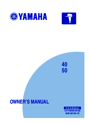 manual yamaha 40 50