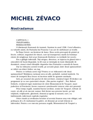 Michel Zevaco-Regele Intunericului (Nostradamus vol1)