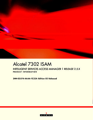 7302 7330 ISAM R2 5 Product Information