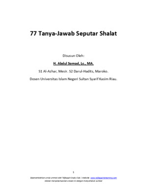 77 Tanya Jawab Shalatpdf