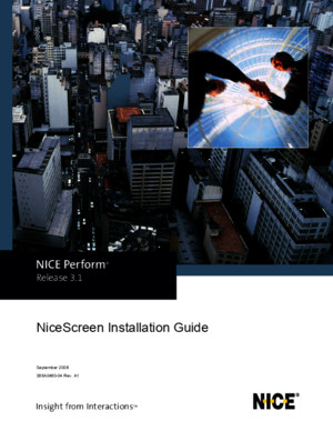 Nice Screen Installation Guide - Rev A1