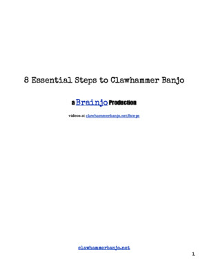 8 Essential Steps to Clawhammer Banjo Book