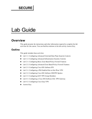 84900479 CCNP Security Secure Lab Guide 1