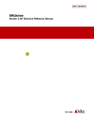 ORCAview Technical Reference Manual 340pdf