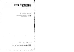 Ozisik, M Necati - Heat Transfer, A Basic Approachpdf