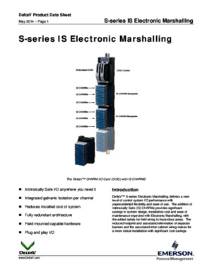 PDS S-series is Electronic Marshalling