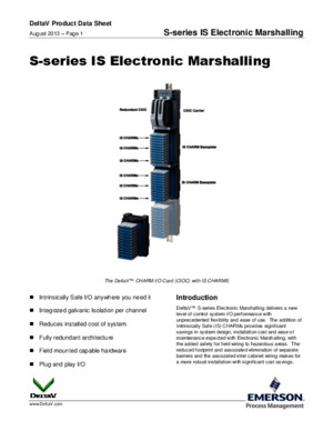 PDS S-Series is Electronic Marshalling