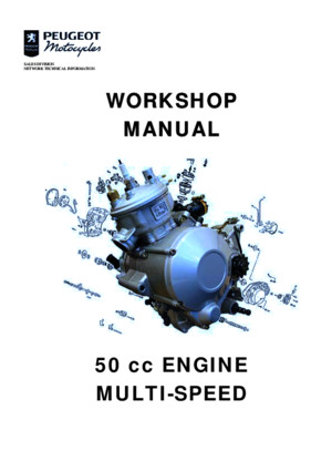 Peugeot 50cc Xp6 Xps Service Repair Manual Manualmadnesscom