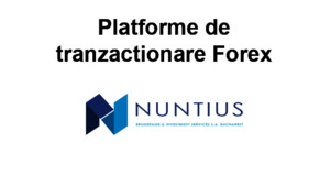 Platforme forex cu Nuntius