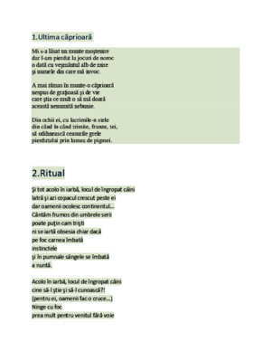 Poezii Dumitru Pricop