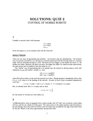 Quiz 2 Solutions