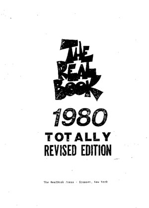 Real Book 1 1980 Edition Cpdf
