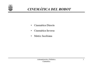 Robótica plc-autómatas cinemática (automatización y robotica)