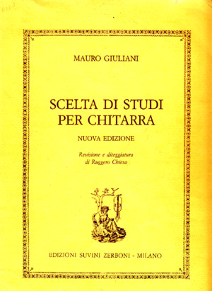 Scelta Di Studi Per Chitarra (Mauro Giuliani) Rev Ruggero Chiesa