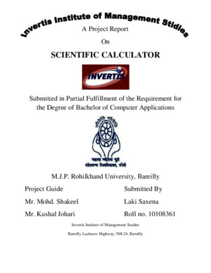 Scientific Calculator Manual