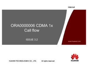 01-Ora000006 Cdma 1x Call Flow Issue32