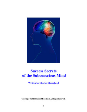 Secrets of the Subconscious Mind