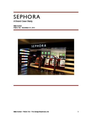 Sephora Case Study