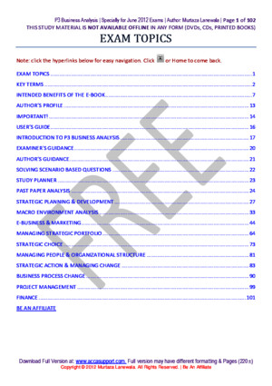 ACCA P3 Business Analysis Exam Focused Study Text Book Free Download (1)
