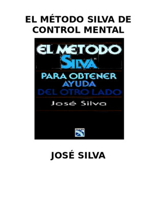 Silva, José - El Método Silva de Control Mental