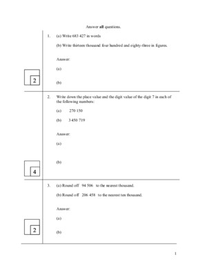 Soalan Peperiksaan Matematik Tingkatan 1 Kertas 2