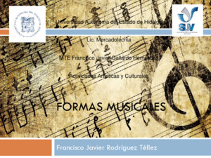 Act 36 Formas Musicales